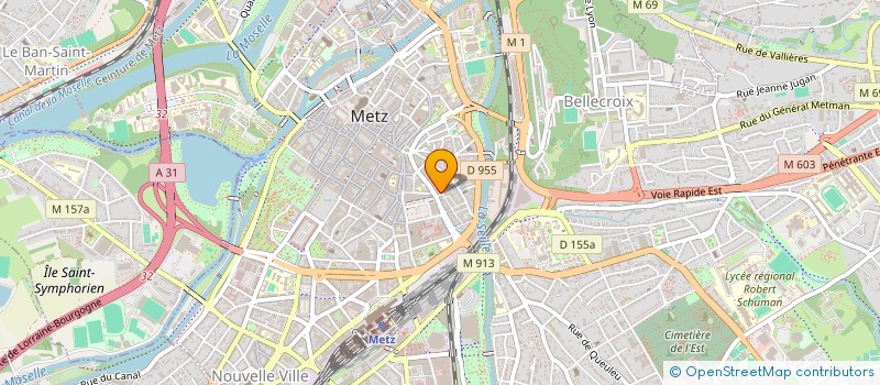 localisation de l'entreprise MONSIEUR PATRICK BELLIER  METZ