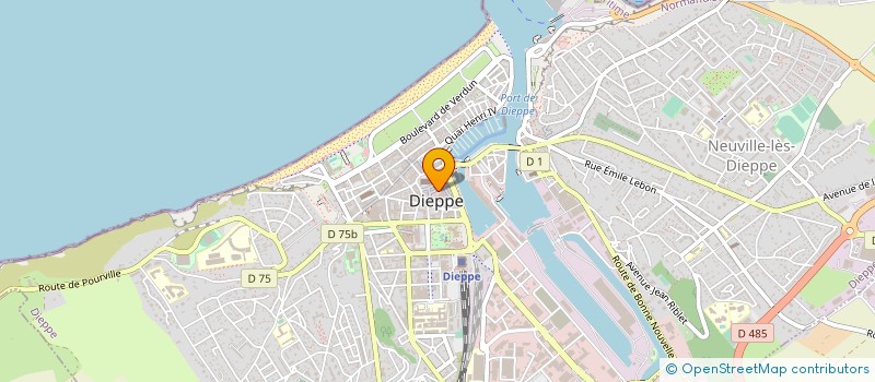 localisation de l'entreprise MONSIEUR PATRICK BELMAS à DIEPPE