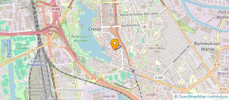 localisation de l'entreprise MONSIEUR PATRICK BENAYOUN  CRETEIL