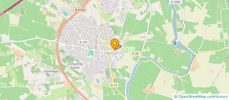 localisation de l'entreprise MONSIEUR PATRICK BENEZECH à BESSAN