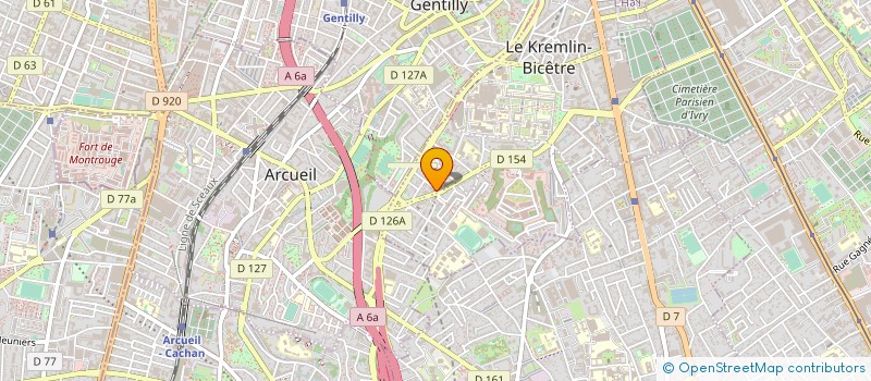 localisation de l'entreprise MONSIEUR PATRICK BENOISTEL à LE KREMLIN-BICETRE