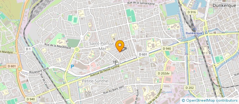 localisation de l'entreprise MONSIEUR PATRICK BENOIT à DUNKERQUE