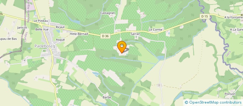 localisation de l'entreprise MONSIEUR PATRICK BENQUET  HERRE