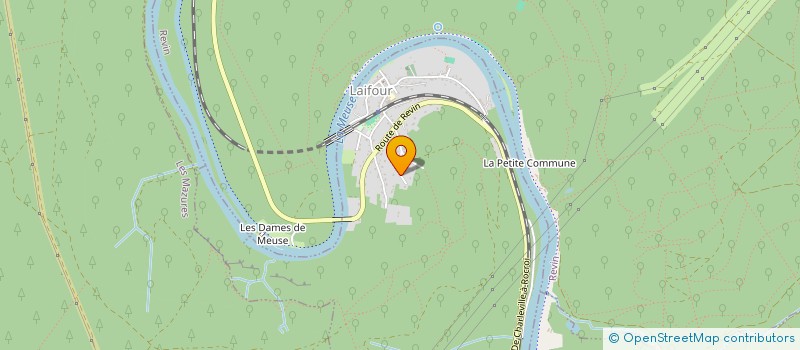 localisation de l'entreprise MONSIEUR PATRICK BERANGER  LAIFOUR