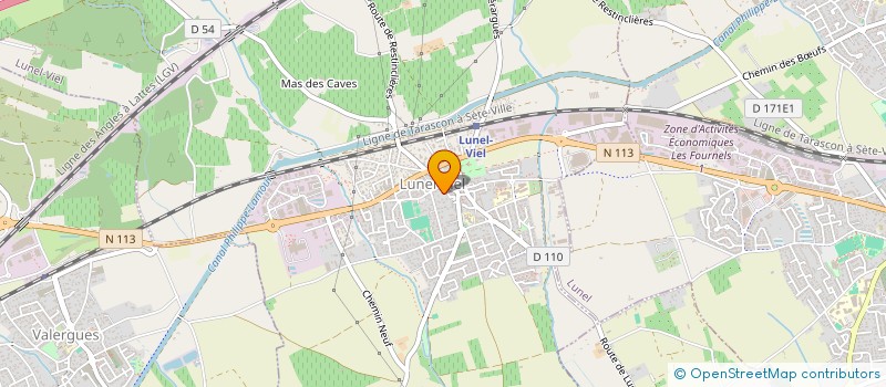 localisation de l'entreprise MONSIEUR PATRICK BERARDI  LUNEL-VIEL