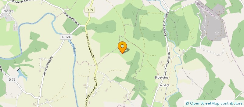 localisation de l'entreprise MONSIEUR PATRICK BERCAITZ  AICIRITS-CAMOU-SUHAST