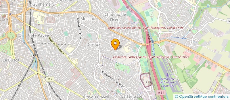 localisation de l'entreprise MONSIEUR PATRICK BERCANE à TOULOUSE