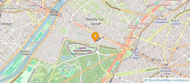 localisation de l'entreprise MONSIEUR PATRICK BERDAH à NEUILLY-SUR-SEINE