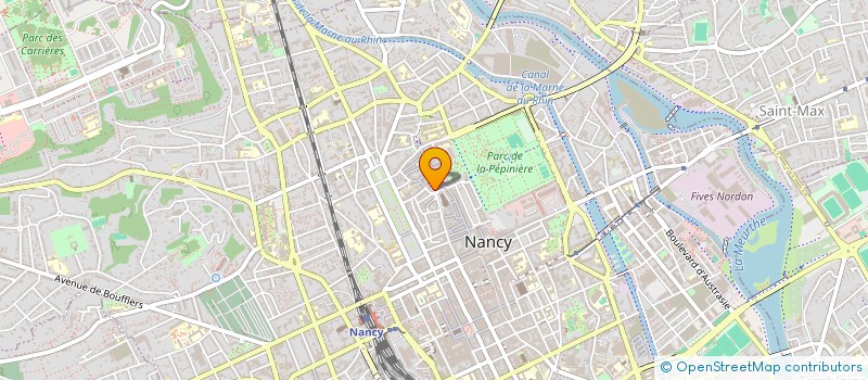 localisation de l'entreprise MONSIEUR PATRICK BERG  NANCY