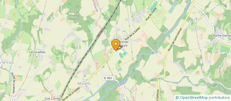 localisation de l'entreprise MONSIEUR PATRICK BERGER  DARDILLY