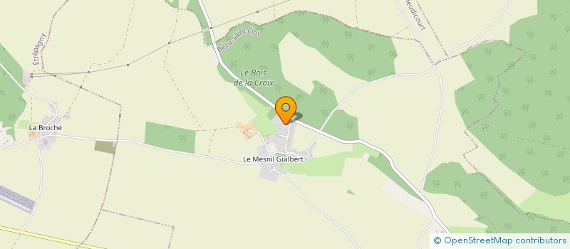 localisation de l'entreprise MONSIEUR PATRICK BERNARD  BEZU-SAINT-ELOI