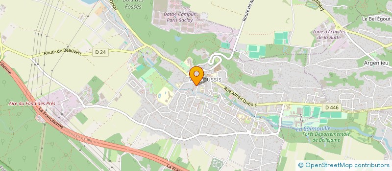 localisation de l'entreprise MONSIEUR PATRICK BERNARD  MARCOUSSIS