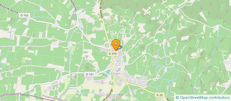 localisation de l'entreprise MONSIEUR PATRICK BERNARD à VISAN
