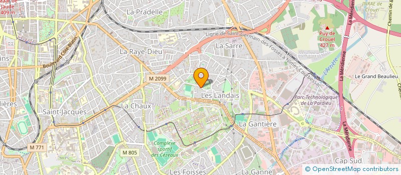 localisation de l'entreprise MONSIEUR PATRICK BERNARD  CLERMONT-FERRAND