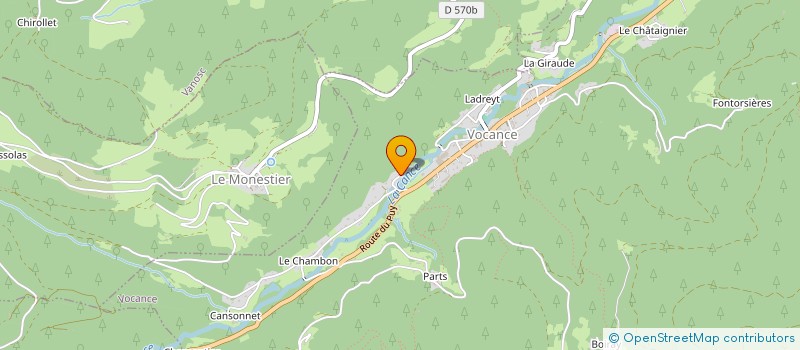 localisation de l'entreprise MONSIEUR PATRICK BERNARD  VOCANCE