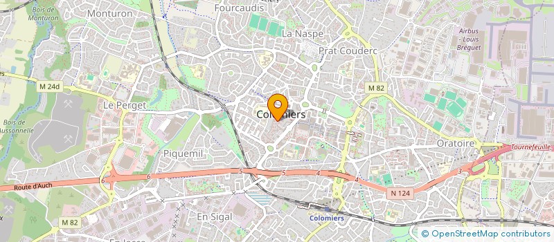 localisation de l'entreprise MONSIEUR PATRICK BERNHARD à COLOMIERS