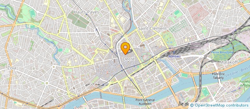 localisation de l'entreprise MONSIEUR PATRICK BERNIER  NANTES