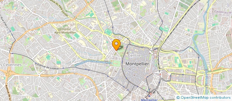 localisation de l'entreprise MONSIEUR PATRICK BEROD à MONTPELLIER