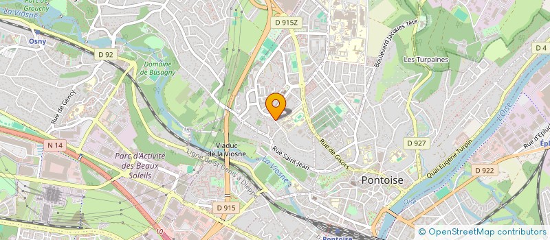 localisation de l'entreprise MONSIEUR PATRICK BERRADA  PONTOISE