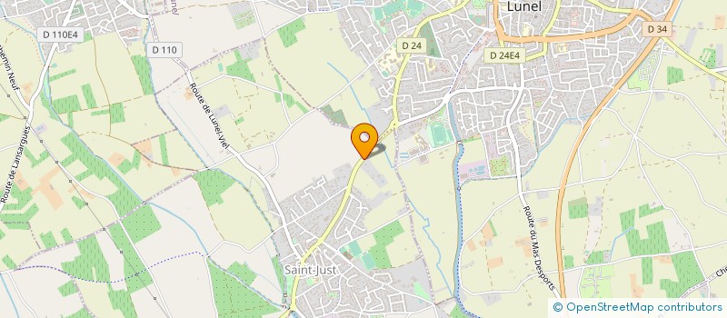 localisation de l'entreprise MONSIEUR PATRICK BERREBI  SAINT-JUST