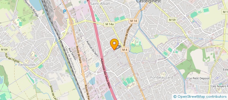 localisation de l'entreprise MONSIEUR PATRICK BERRIEU  SAINT-ALBAN