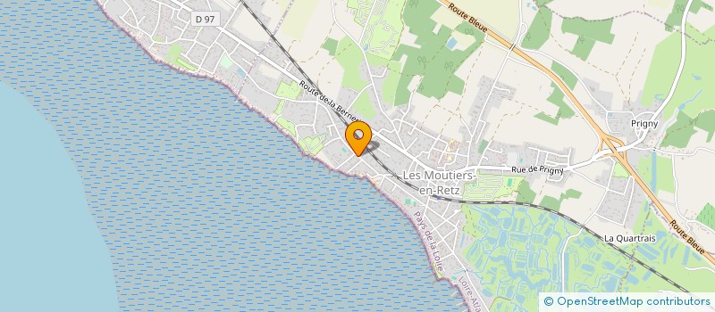localisation de l'entreprise MONSIEUR PATRICK BERRY  LES MOUTIERS-EN-RETZ