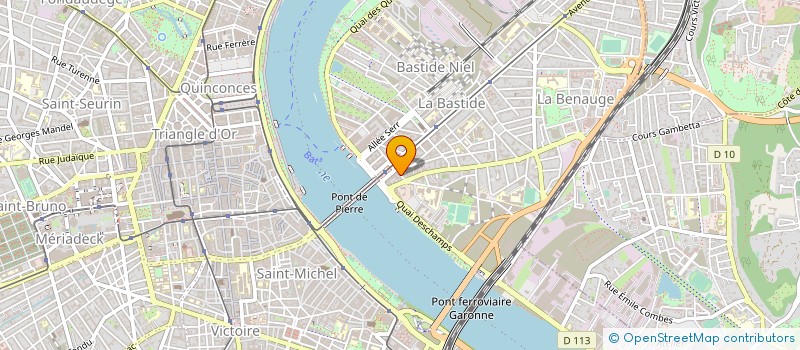 localisation de l'entreprise MONSIEUR PATRICK BERRY à BORDEAUX