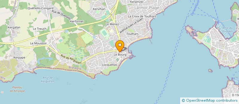 localisation de l'entreprise MONSIEUR PATRICK BERTHO à LARMOR-PLAGE