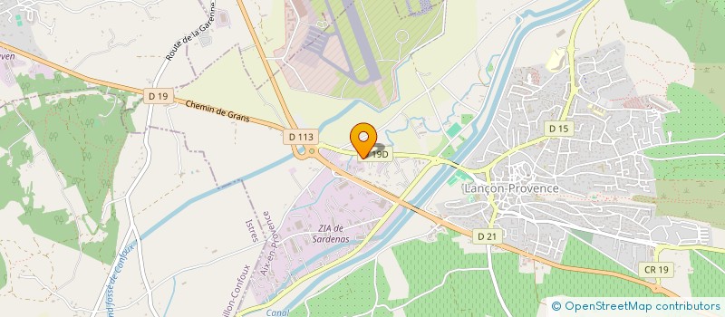 localisation de l'entreprise MONSIEUR PATRICK BERTHON à LANCON-PROVENCE