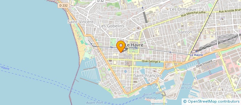 localisation de l'entreprise MONSIEUR PATRICK BERTHONNIERE à LE HAVRE