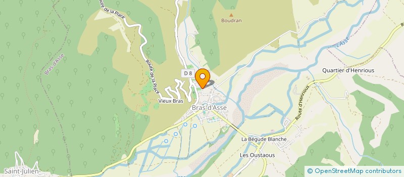 localisation de l'entreprise MONSIEUR PATRICK BERTORELLO  BRAS-D'ASSE