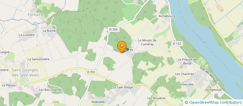 localisation de l'entreprise MONSIEUR PATRICK BESPEA  GENNES-VAL-DE-LOIRE