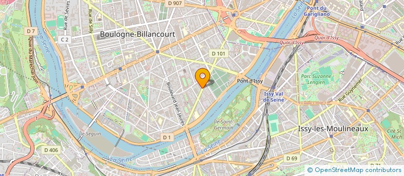 localisation de l'entreprise MONSIEUR PATRICK BESSE à BOULOGNE-BILLANCOURT