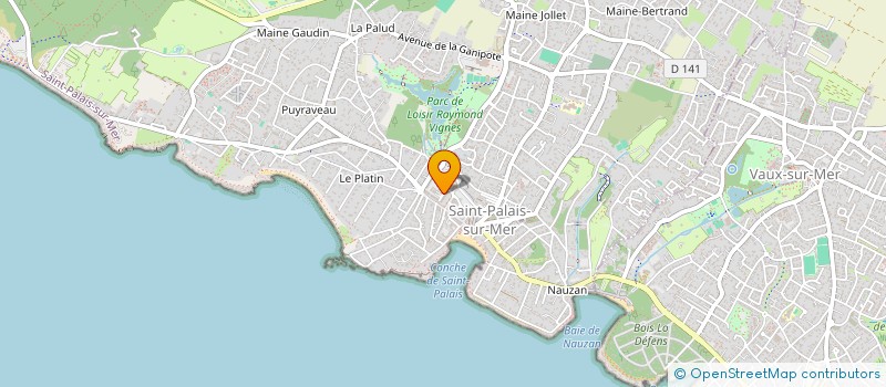 localisation de l'entreprise MONSIEUR PATRICK BESSON à SAINT-PALAIS-SUR-MER