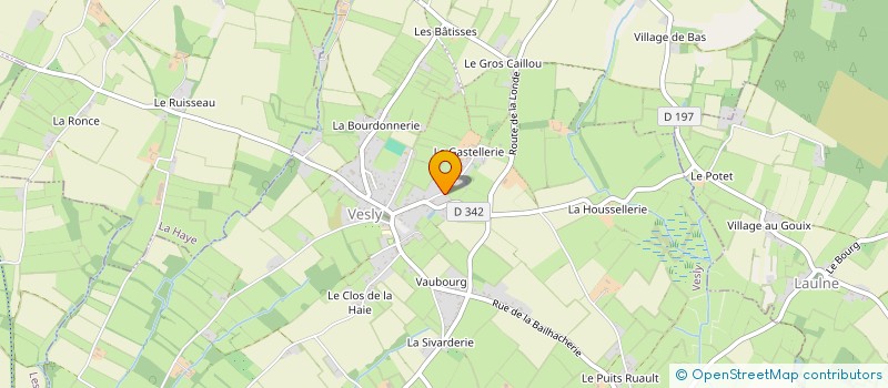 localisation de l'entreprise MONSIEUR PATRICK BEUVE  VESLY