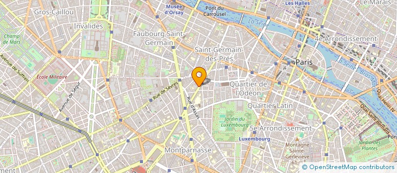 localisation de l'entreprise MONSIEUR PATRICK BEY  PARIS