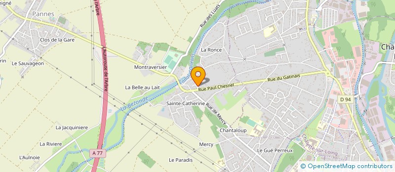 localisation de l'entreprise MONSIEUR PATRICK BEYER à PANNES