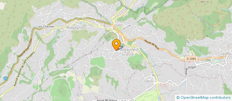localisation de l'entreprise MONSIEUR PATRICK BEZZONE à CHATEAUNEUF-GRASSE