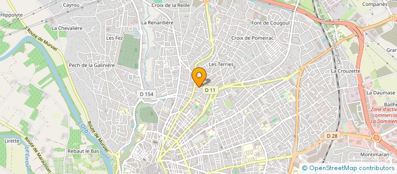 localisation de l'entreprise MONSIEUR PATRICK BIANCHI  BEZIERS