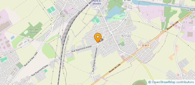 localisation de l'entreprise MONSIEUR PATRICK BIBLOCQUE  ANNAY