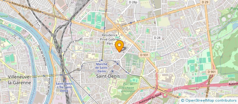 localisation de l'entreprise MONSIEUR PATRICK BIGE à SAINT-DENIS