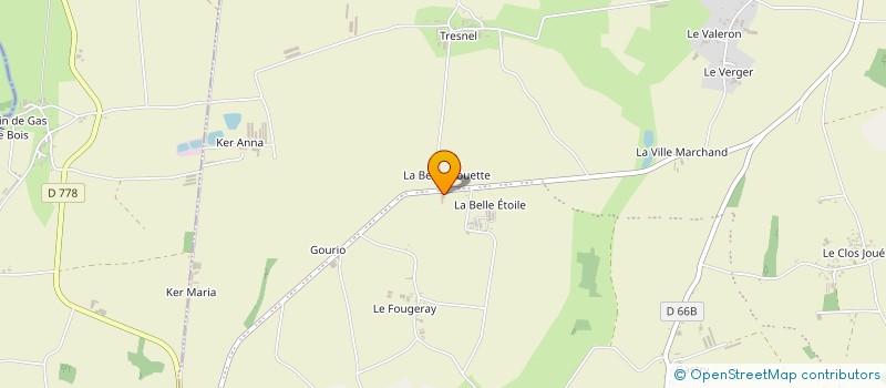 localisation de l'entreprise MONSIEUR PATRICK BIGORGNE  LE CAMBOUT