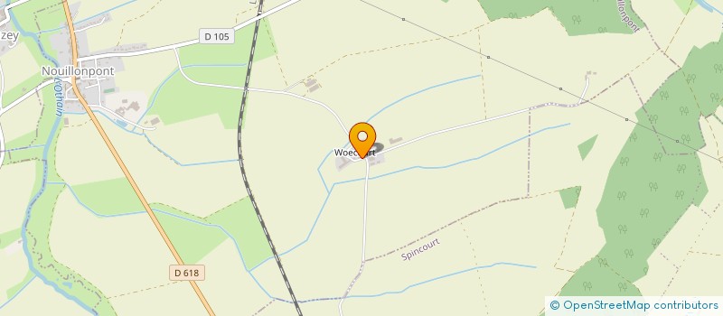 localisation de l'entreprise MONSIEUR PATRICK BIGOURIE  NOUILLONPONT