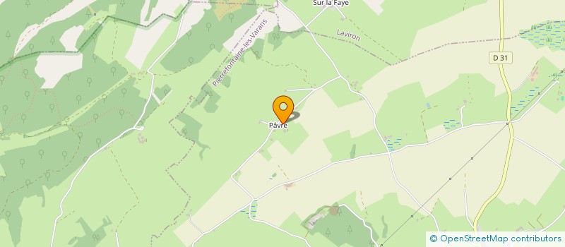 localisation de l'entreprise MONSIEUR PATRICK BILLEREY à PIERREFONTAINE-LES-VARANS