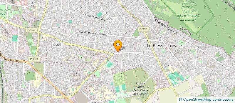 localisation de l'entreprise MONSIEUR PATRICK BIROCHEAU à LE PLESSIS-TREVISE