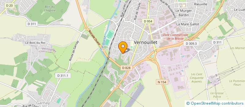 localisation de l'entreprise MONSIEUR PATRICK BIZOUERNE à AILLANT-SUR-MILLERON