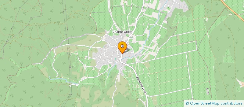 localisation de l'entreprise MONSIEUR PATRICK BLANCHARD  LIRAC