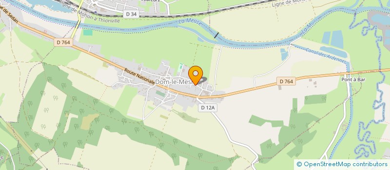 localisation de l'entreprise MONSIEUR PATRICK BLANCHONG  DOM-LE-MESNIL