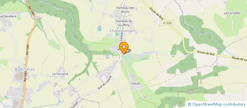 localisation de l'entreprise MONSIEUR PATRICK BLANCHY  CHATEAUVILAIN