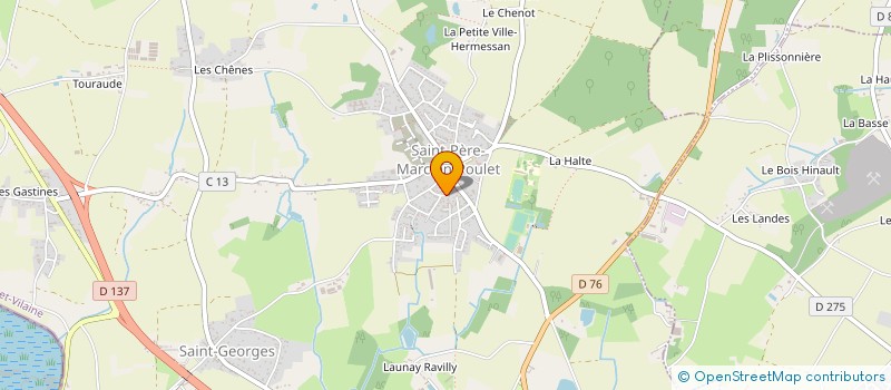 localisation de l'entreprise MONSIEUR PATRICK BLAY  SAINT-PERE-MARC-EN-POULET